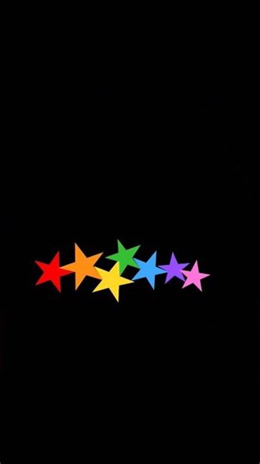 rainbow stars