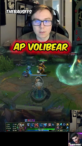 TheBausffs Invents a NEW Build: AP VOLIBEAR #leagueoflegends