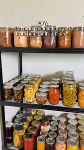 1.2K views · 380 reactions | STOP BEING AFRAID! Use your resources to educate yourself. Food preservation is just one step to being more self sufficient. #selfsufficiency #canningfood #canningandpreserving #homesteadlife #canningforbeginners | My Basic Homestead | Facebook