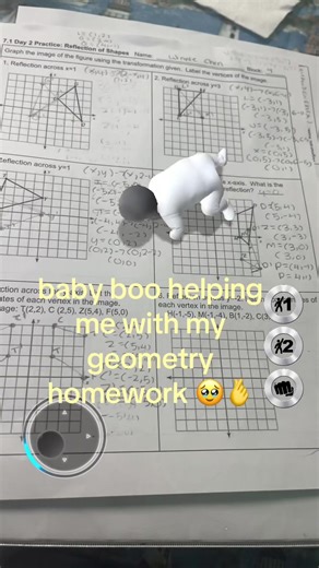 Geometry Homework Help with Baby Boo