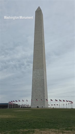 The Washington Monument, an iconic obelisk honoring the first U.S. President, is the tallest structure in D.C., took 36 years to build (with a 23-year halt), features distinct color changes due to construction breaks, contains a time capsule in its cornerstone, and was the world's tallest building when finished in 1884. | Carol Budlong-Cruz | Facebook