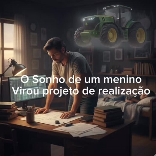 Luiz Alexandre / Agronegócio crédito rural on Instagram: "De onde eu vim, trator não era máquina. Era sonho. Cresci no meio da roça, vendo meu avô e meu pai no campo, trabalhando duro, fazendo a terra produzir. Eu também sonhava em ter um trator… mas naquela época, isso estava longe da minha realidade. O sonho ficou guardado. Mas a vontade de estar no agro nunca saiu do peito. Eu estudei, batalhei e encontrei no crédito rural um jeito de continuar ligado ao campo ajudando quem sempre esteve lá. 