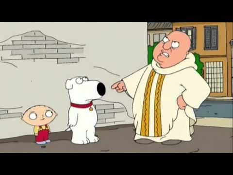 Pope "Smite Them!!" FamilyGuy