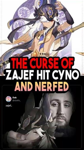 CYNO GOT NERFED AND PEOPLE BLAME IT ON ZAJEF