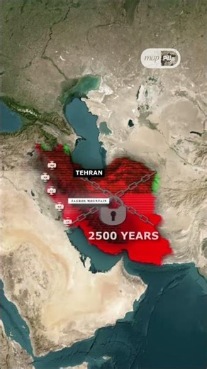 Why Iran is UNTOUCHABLE 🇮🇷💪 #iranwar #geography