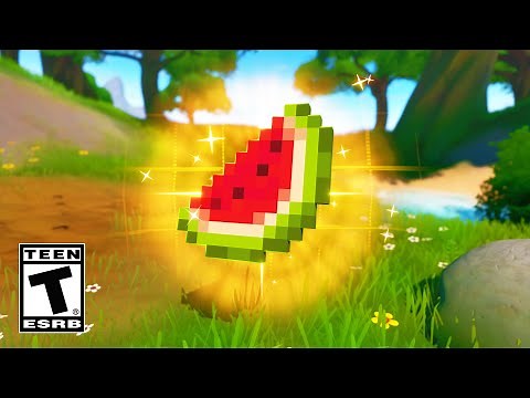 Fortnite's SECRET Minecraft Collab..