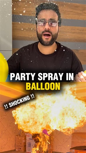 Ashu Ghai on Instagram: "Birthday foam sprays (like party string or snow sprays) are often flammable because of the propellants and solvents they contain. Here’s the science behind it: 1️⃣ Propellants Are Often Flammable Gases Most spray cans use aerosol propellants like: • Butane • Propane • Isobutane #ashusir #scienceandfun"