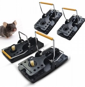 Large 4Pack Rat Traps That Kill Instantly Big Mouse Traps Catcher Rat Killer  | eBay UK