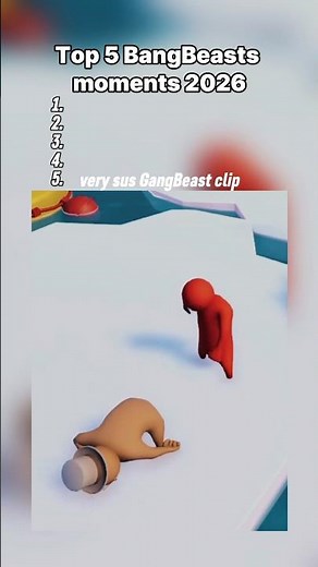 some exciting Gang Beasts clips 2026 #gangbeasts #gangbeastsfunnymoments #top5 #funnymemes