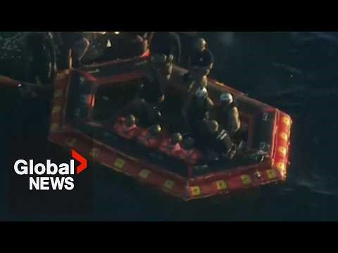 Artemis II astronauts exit NASA’S Orion spacecraft after splashing down on Earth