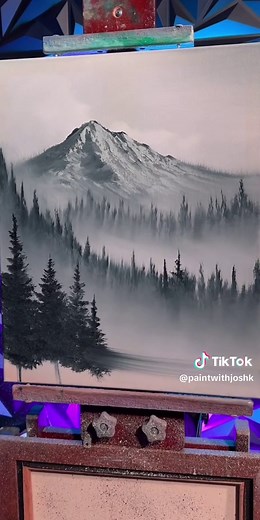 How to Paint Evergreen Trees with Art Teacher Josh