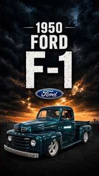 1950 Ford F-1 — Classic Ford Pickup Truck.