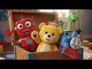 Colors of the Toy Box Treasures 🧸🌈 | Learn Colors for Kids | Fun Educational Video