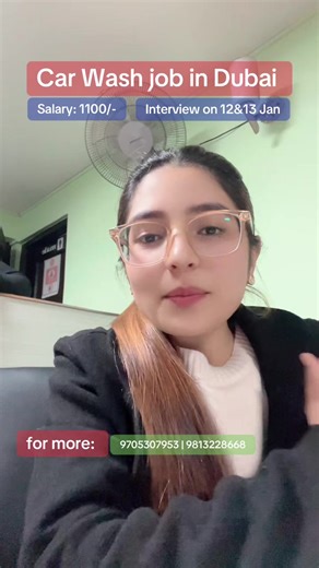 Car Wash Job Opportunity in Dubai with Good Salary