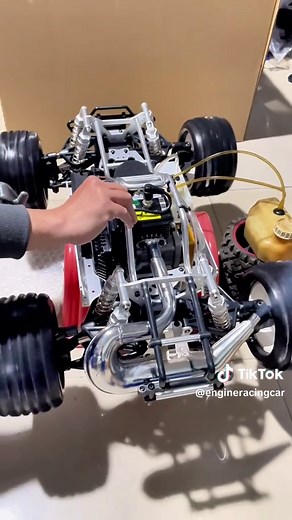1/5 scale gasoline RC car! #racing #engine #rc #rccar #scalemodel #tk #fyp #man #US #DIY #rccars
