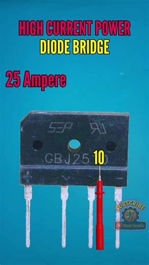 HIGH CURRENT POWER DIODE BRIDGE Reading Code #tech #electronic #power #repair #diy #shorts #ideas