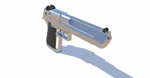 Desert Eagle Pistol | 3D Guns | Unity Asset Store