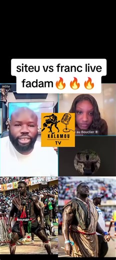 siteu vs franc live fadam