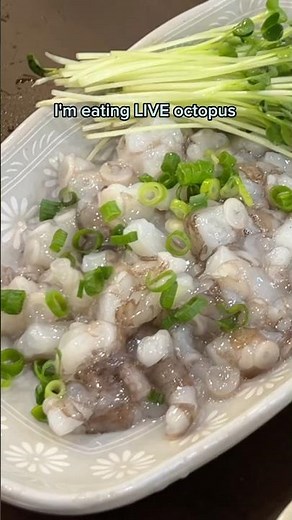eating LIVE moving octopus in Korea