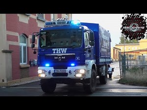 🚨 MzKW mit Netzersatzanlage THW OV Gera
