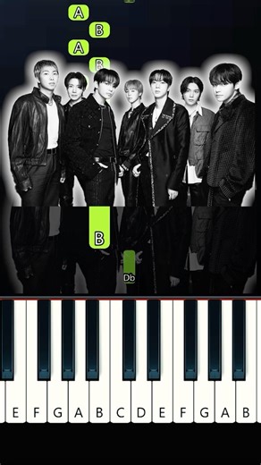 BTS - SWIM (EASY Piano Tutorial)