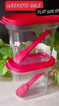 Tupperware ultra clear umami collection