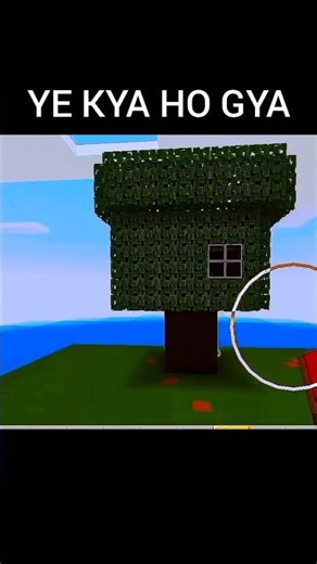 🤯Minecraft Survival Tree House Build 🌲 | Small Island Challenge #minecraft #minecraftsurvival