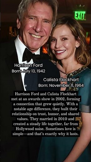 Calista Flockhart and Harrison Ford: A Love That Defied Age and Expectations