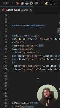 No other framework can do THIS with Custom Selects! 🤯 #sveltejs #javascript