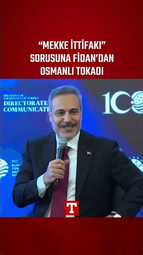"Mekke İttifakı" Sorusuna Bakan Fidan'dan Osmanlı Tokadı Gibi Cevap #Shorts
