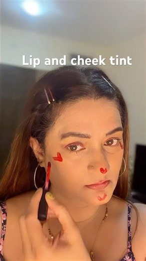 Lip and cheek tint #shortsyoutube #makeup #lipandcheektint #ytshorts #shorts