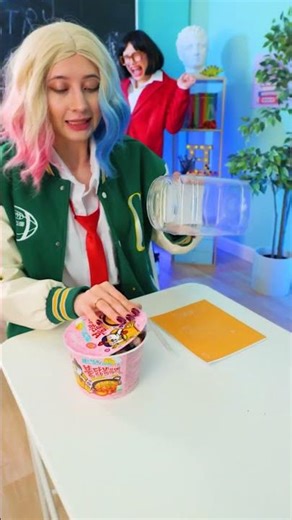 Sneaking Snacks Into Class Like a Pro 😎🍭 #funnyvideo #lifehack