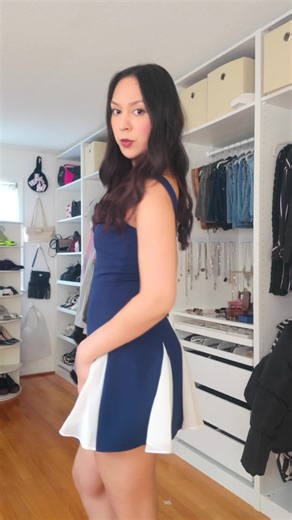 and here’s a THIRD dress!!! A more simple sleeveless mini🩵 #sewingpattern #sewing #fashiondesigner #sewingtutorial #godets