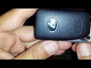 How to replace the battery on the Lexus Gs 350 key.