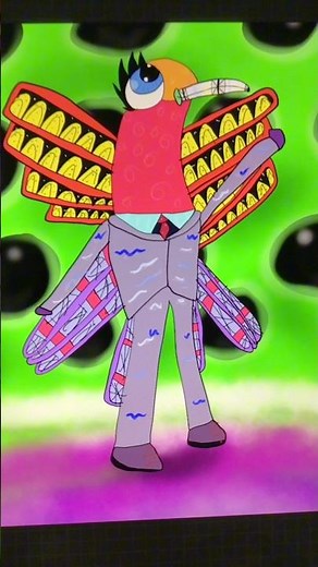 Drawing all Season 8 Masked Singer Characters: Hummingbird