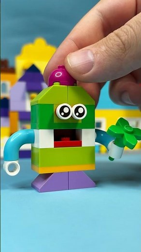 How to Build a LEGO Alien Robot | It has a Message for Earth