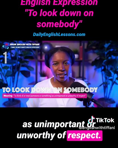 You can join Teacher Tiffani's Academy by clicking the link in the bio or go on: speakenglishwithtiffaniacademy.com. 👉 Follow Teacher Tiffani on YouTube [ Speak English with Tiffani ]. ➡️ Listen to Speak English with Tiffani Podcast on Google. ✅️ Download Teacher Tiffani's app on Playstore or Appstore. #teachertiffani #speakenglishwithtiffani #americanenglish #englishteacher #vocabulary #englishexpressions