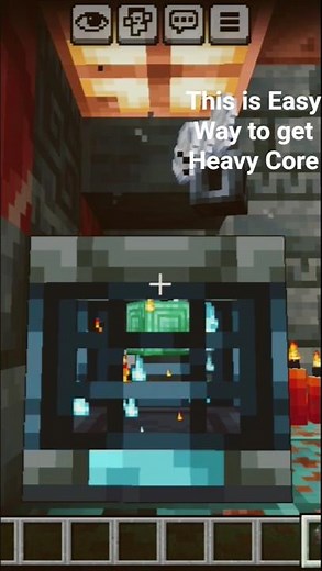 Get Heavy Core easily 🤯#minecraft