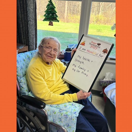 2.2K views · 46 reactions | Our residents have a lot to be thankful for 旅 | Mahoning Post Acute Nursing and Rehabilitation | Facebook