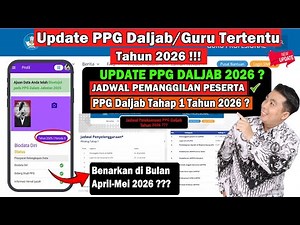 PPG 2026!!! LATEST UPDATE ON THE 2026 PPG DALJAB CALLING SCHEDULE! IN MAY???