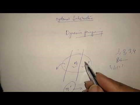 Optimal Substructure - Prerequisite for Dynamic Programming