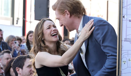 Watch: Domhnall Gleeson's tribute to co-star Rachel McAdams