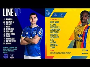 Everton VS Crystal Palace - Premier League 2021-22 - BBC Radio 5 Live Commentary