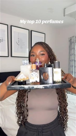 A very random top 10 list of my favorite perfumes ✨ #shortvideo