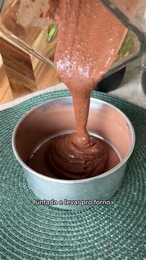Bolo de chocolate com flocão
