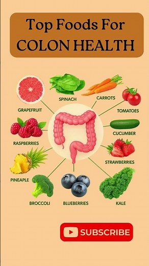 Top Foods for Colon Health | Gut Cleanse Naturally 🥦🍎