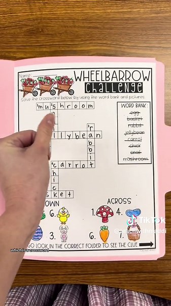 BUNNY FARM 🐰 MYSTERY 🐰 The kiddos love these fun mystery challenges! These are a great way to get ready for the holiday breaks🤍 #teachertok #teachertiktoks #teachers #teacherlife #teacher #teacherroutine #classroom #classroomactivities #teachertoks #teachersontiktok #routine #teachertoks