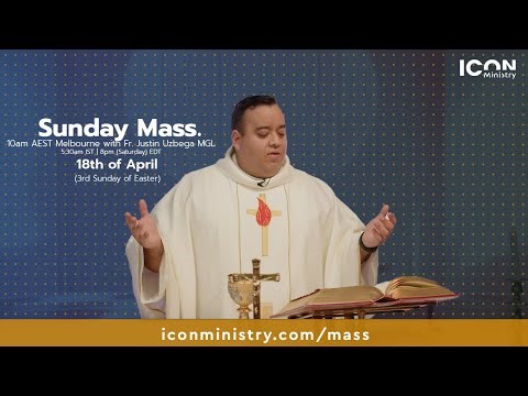 Third Sunday of Easter Mass with Fr Justin Uzbega MGL 19/04/2026