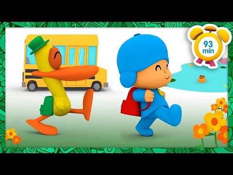 🎒 POCOYO in ENGLISH - School Field Trip [93 min] Full Episodes |VIDEOS and CARTOONS for KIDS
