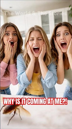 Why Cockroaches Run TOWARD You (Not Away) 🪳 #shorts #facts #funnyvideo